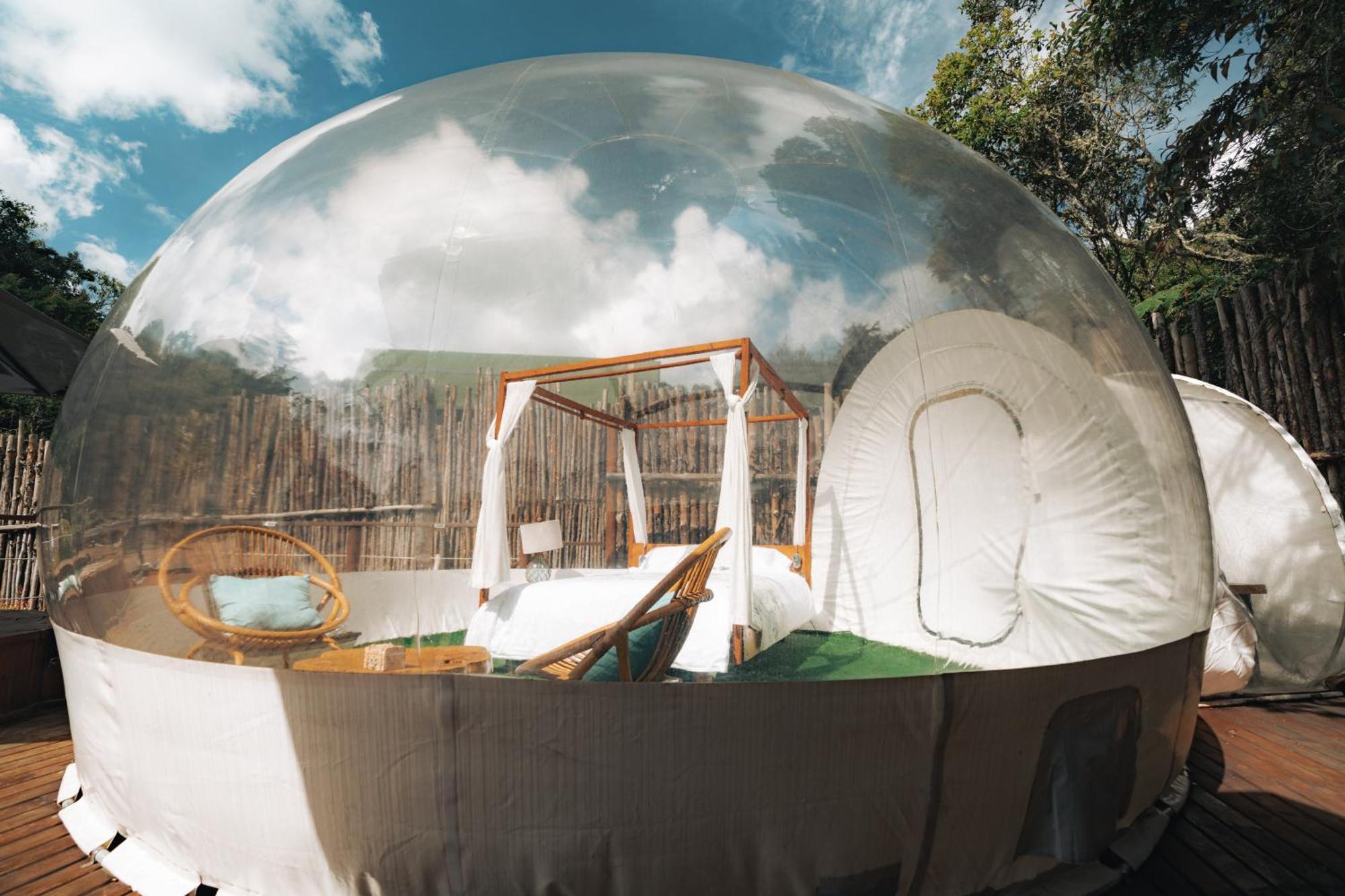 Hotel Bubblesky Glamping 15 Min From Medellin Rionegro Exterior foto