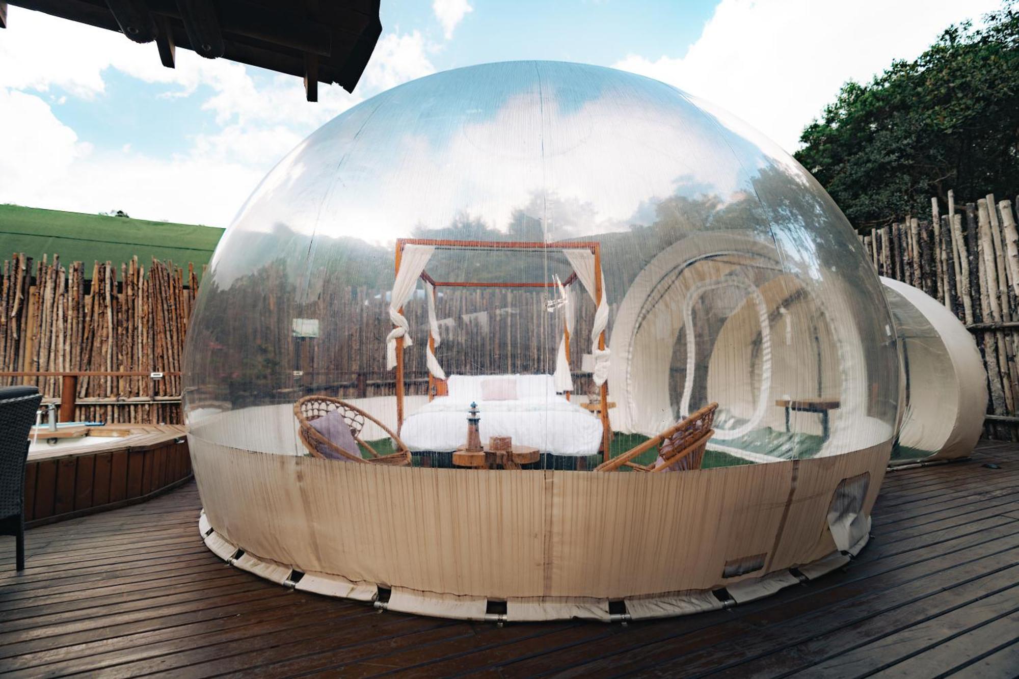 Hotel Bubblesky Glamping 15 Min From Medellin Rionegro Exterior foto